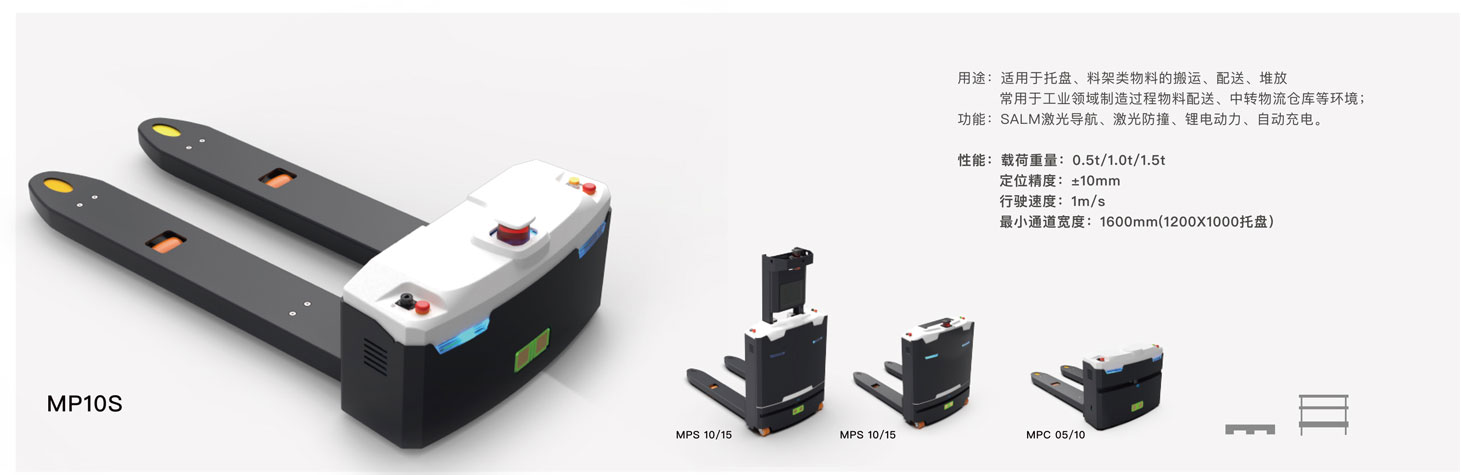 milanAGV机器人的A系列与M系列产品